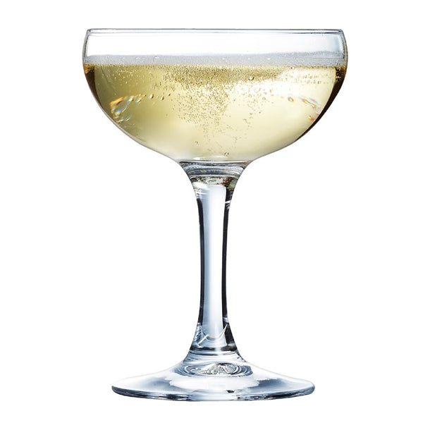 Arcoroc Elegance Champagne Saucers 160ml (48 Pack)