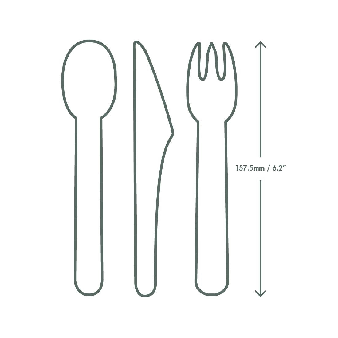 Vegware Compostable Paper Fork (1000 Pack)