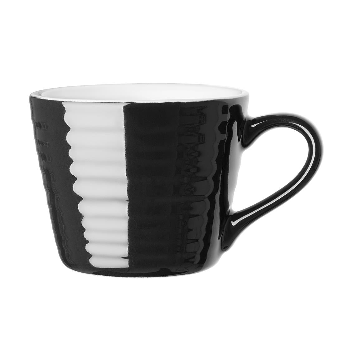 Olympia Cafe Aroma Mug Black - 230ml (6 pack)