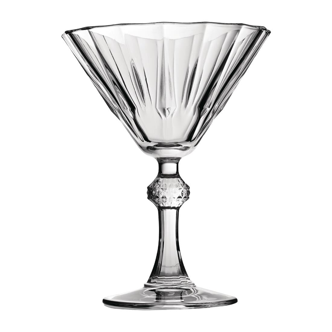 Utopia Diamond Martini Glasses 240ml (12 pack)