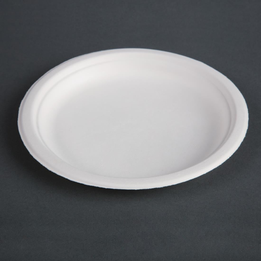 Fiesta Compostable Bagasse Plates Round 179mm (50 Pack)