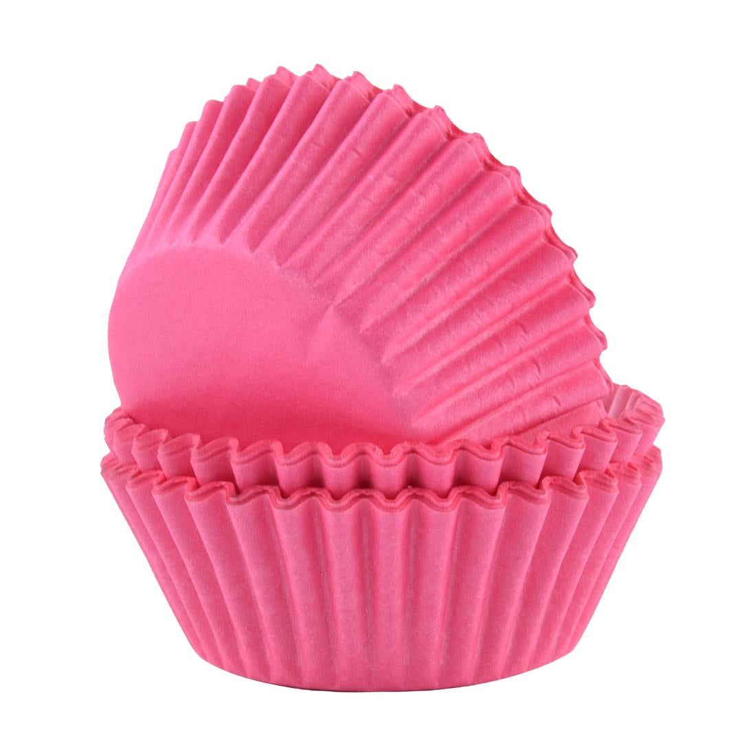 PME Block Colour Cupcake Cases Pink (60 Pack)