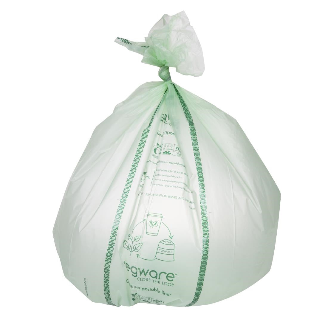 Vegware Compostable Bin Liners 80Ltr (240 Pack)