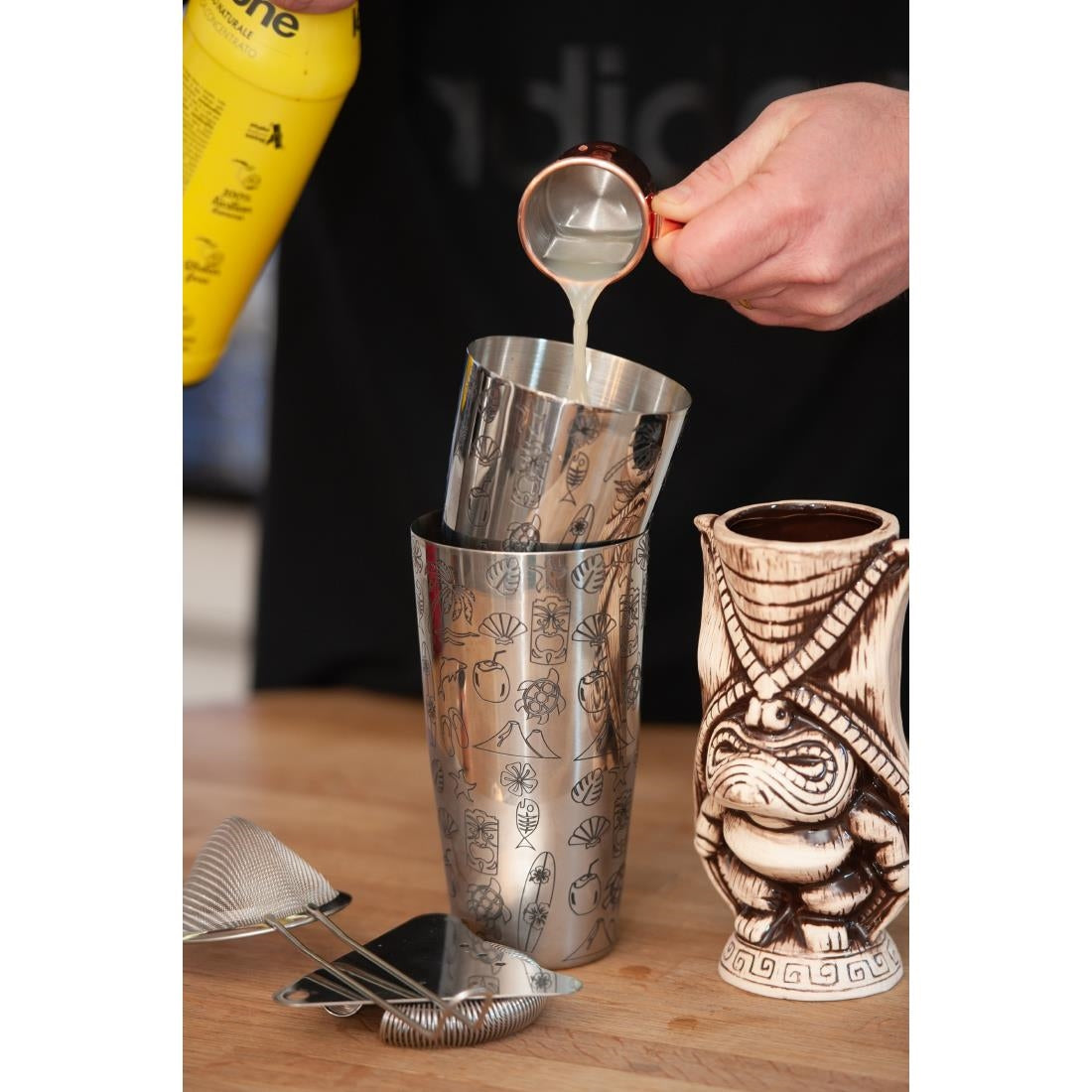 Beaumont Copper Straight Jigger 25ml/50ml