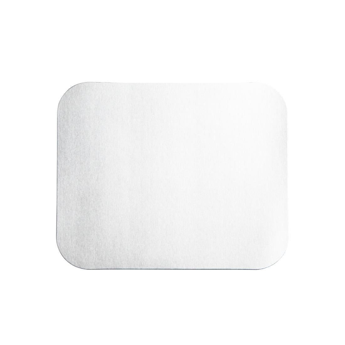 Fiesta Waxed Lids for Medium Foil Containers (500 Pack)