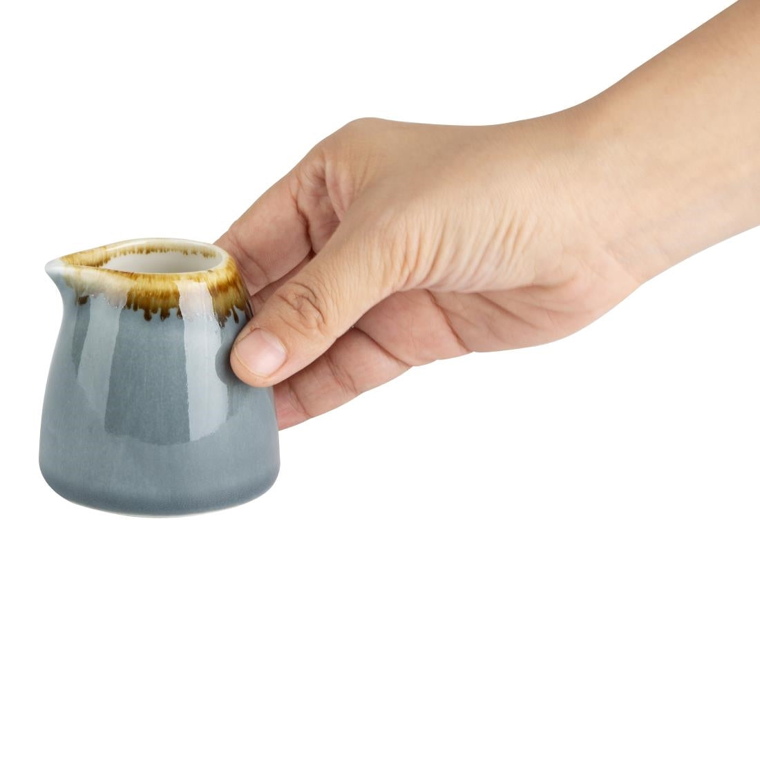 Olympia Kiln Milk Jugs Ocean 96ml (Pack of 6)