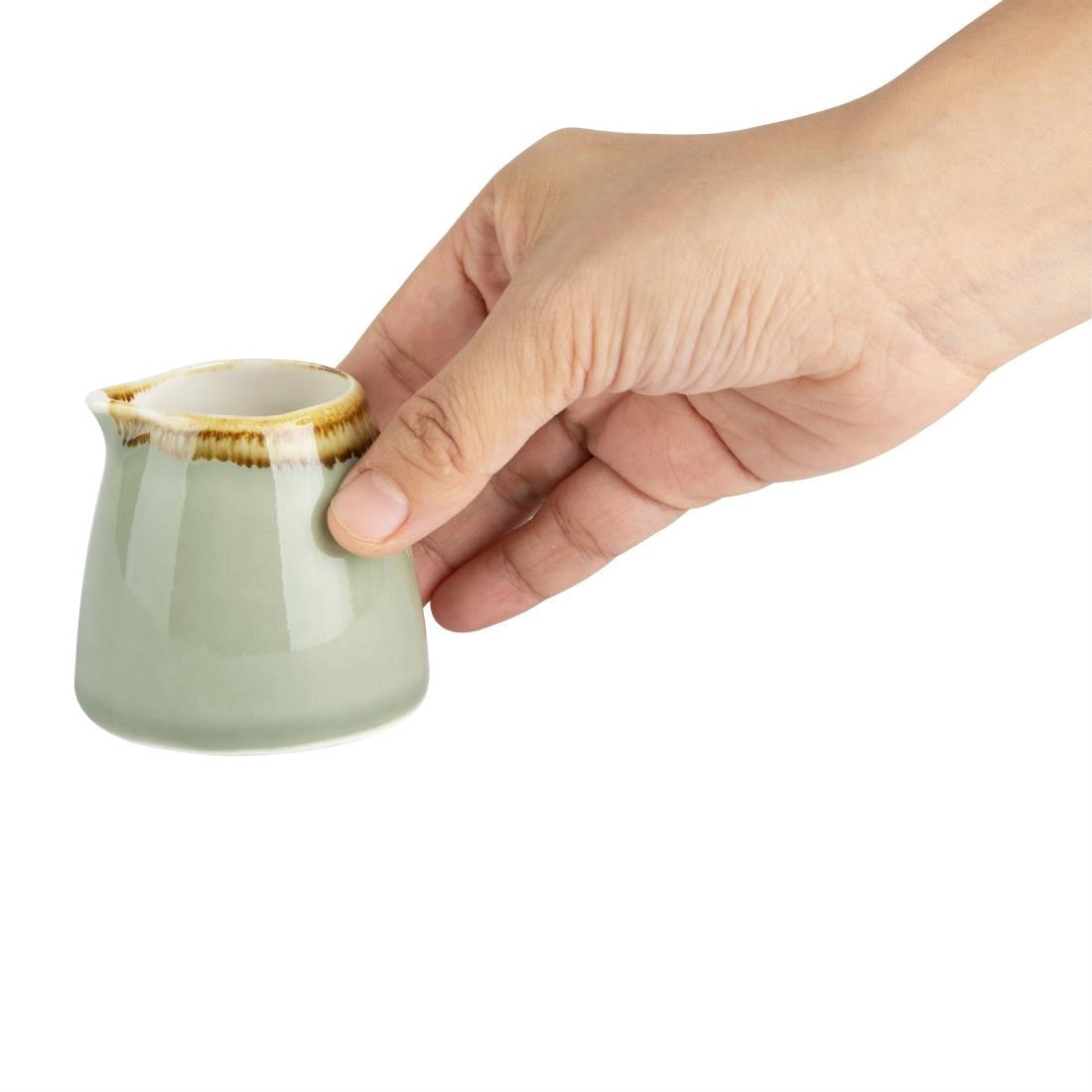 Olympia Kiln Milk Jugs Moss 96ml (Pack of 6)