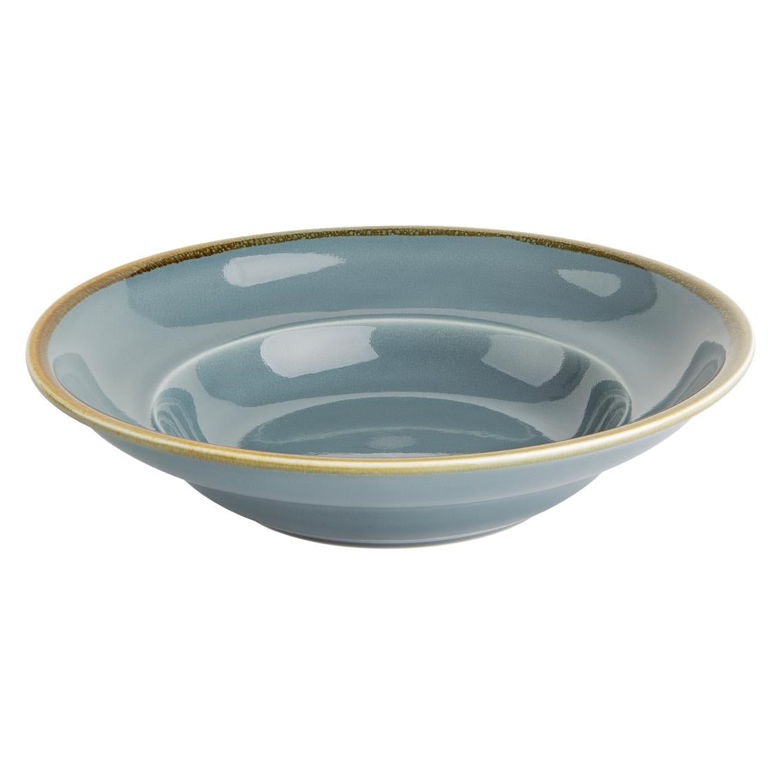 Olympia Kiln Pasta Bowls Ocean 250mm (Pack of 4)