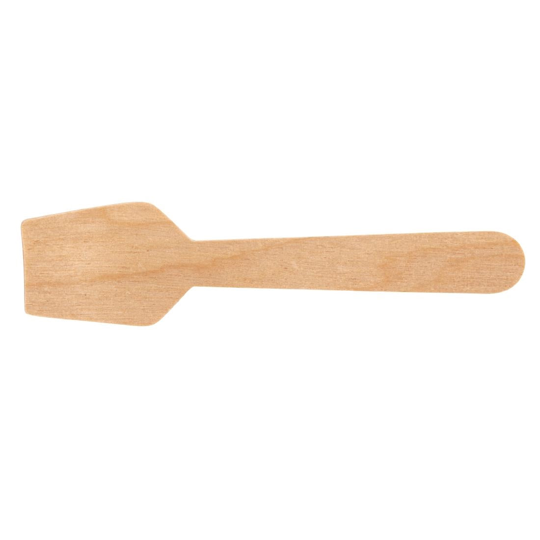 Fiesta Compostable Wooden Ice Cream Spoons (100 Pack)