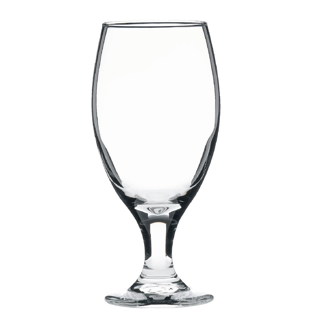 Libbey Teardrop Tall Stemmed Beer Glasses 436ml/15.25oz (12 pack)