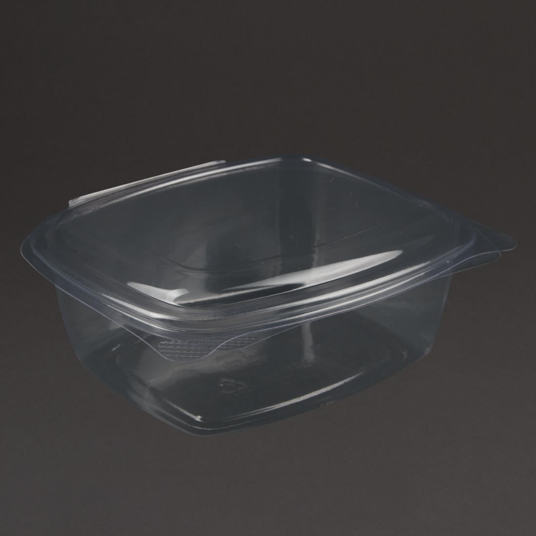 Vegware Compostable PLA Hinged-Lid Deli Containers 680ml / 24oz (200 pack)