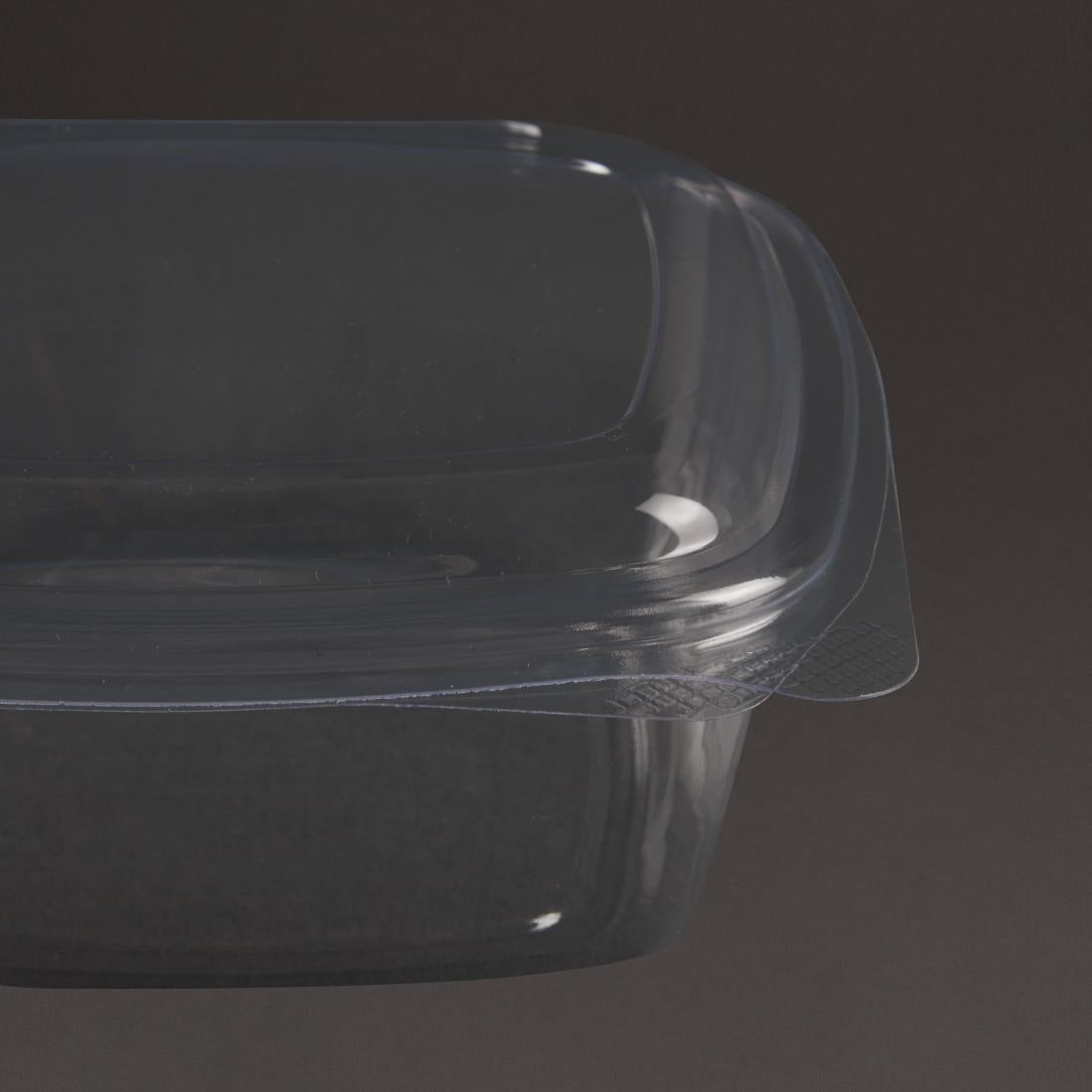 Vegware Compostable PLA Hinged-Lid Deli Containers 680ml / 24oz (200 pack)