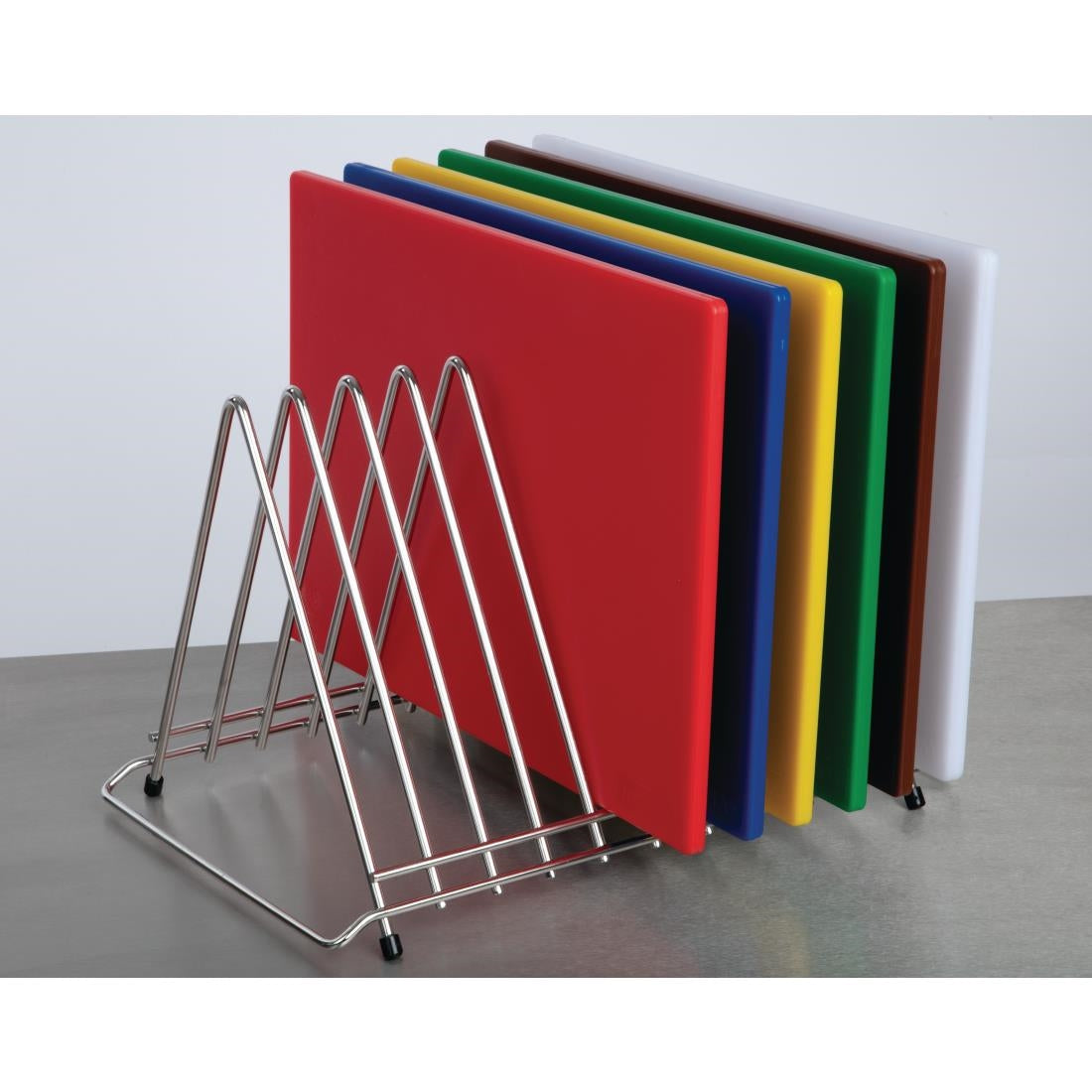Hygiplas Heavy Duty Chopping Board Rack 10 Slots