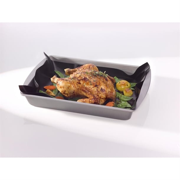 NoStik Reusable Bake Liner Black 330 x 400mm