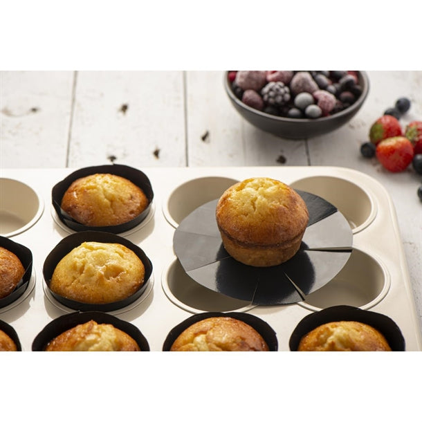 NoStik Reusable Muffin Liners 500mm (12 pack)