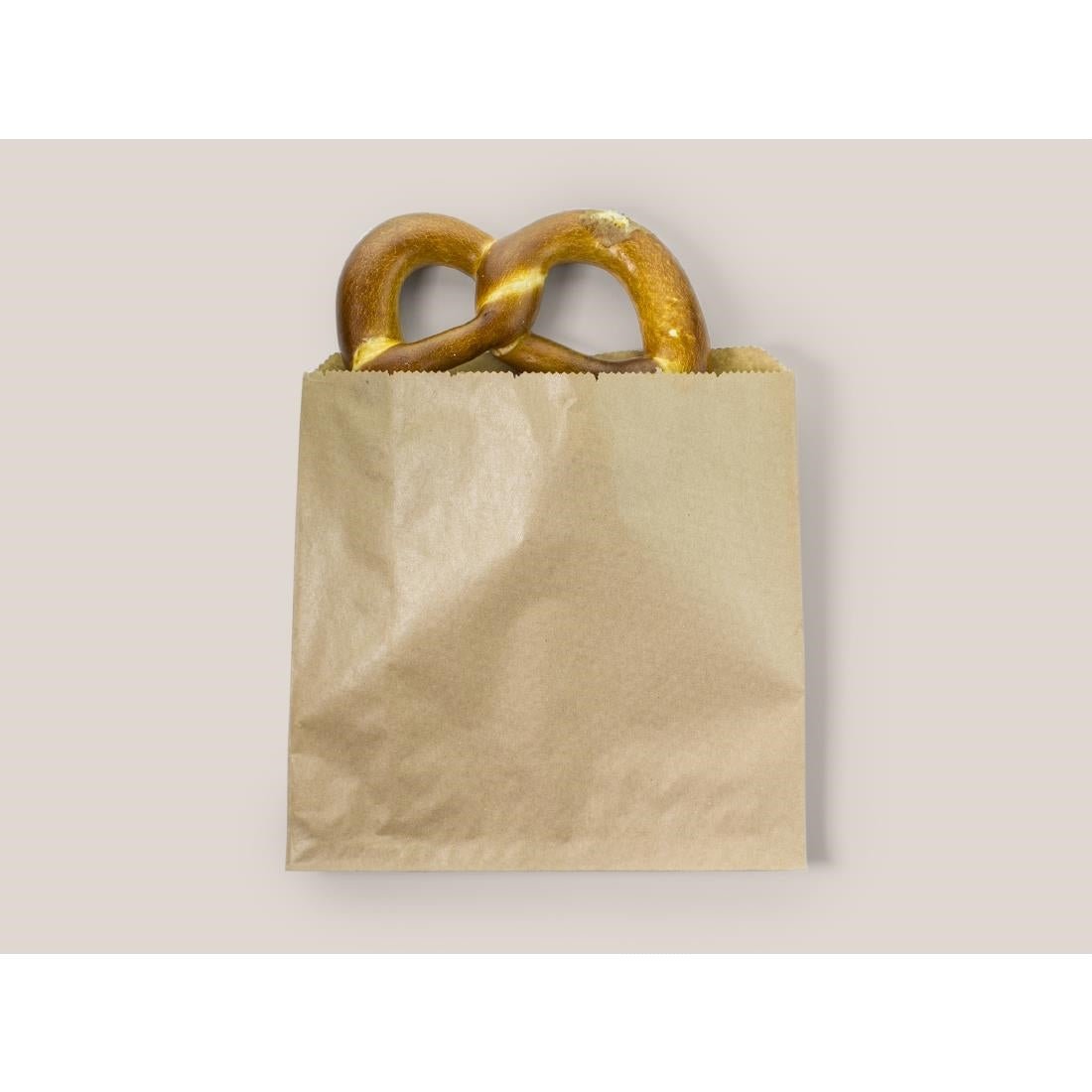 Vegware Compostable Paper Sandwich Bags Kraft - 10x10" (1000 pack)