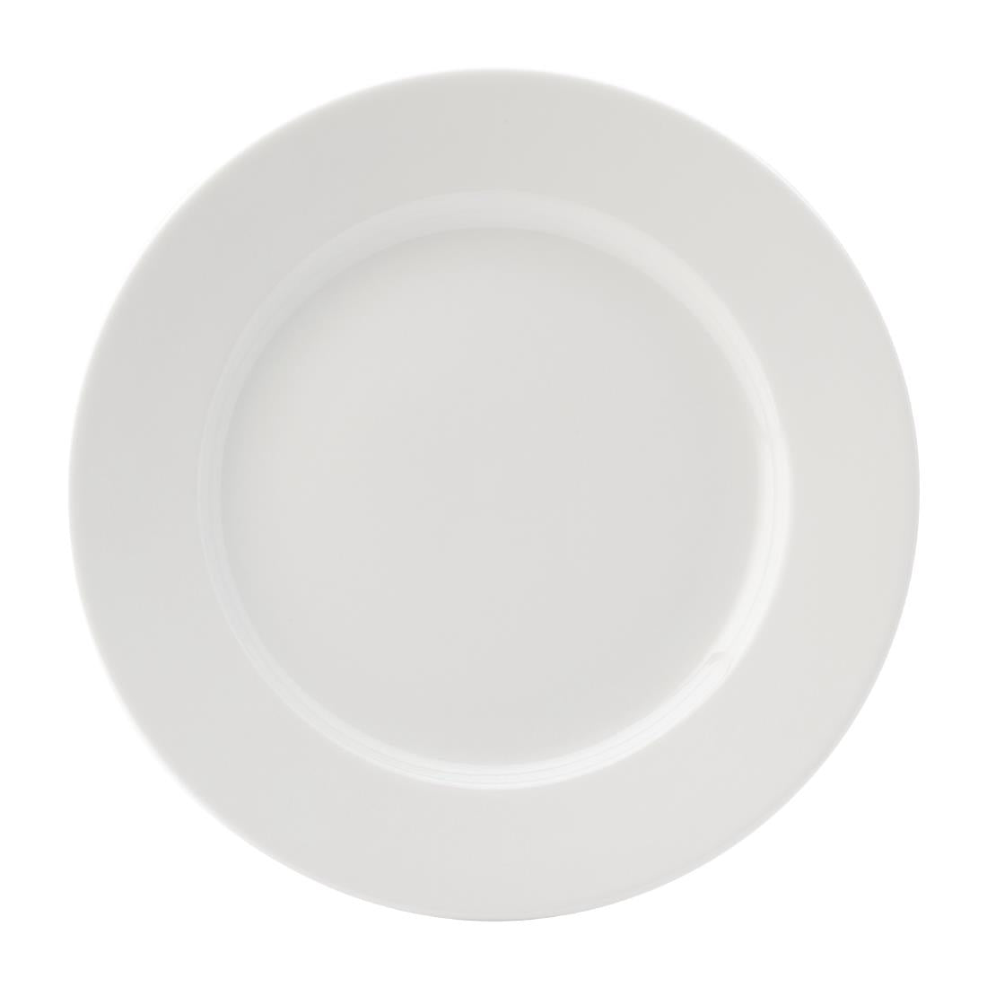 Utopia Titan Winged Plates White 260mm (6 pack)