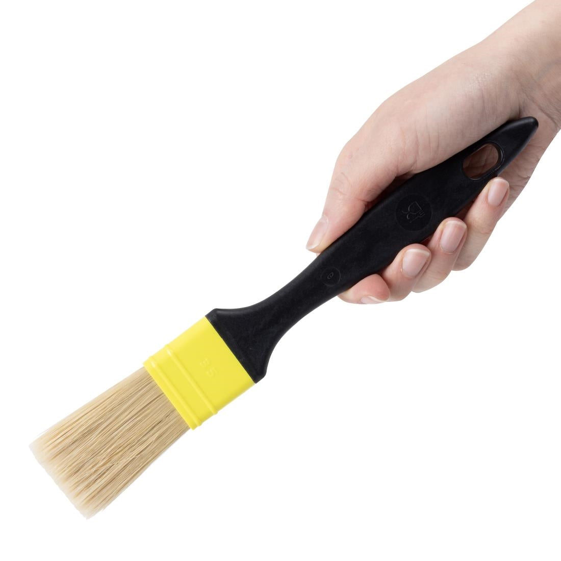 Matfer Bourgeat Pastry Brush Natural Flat Bristles 3.5cm