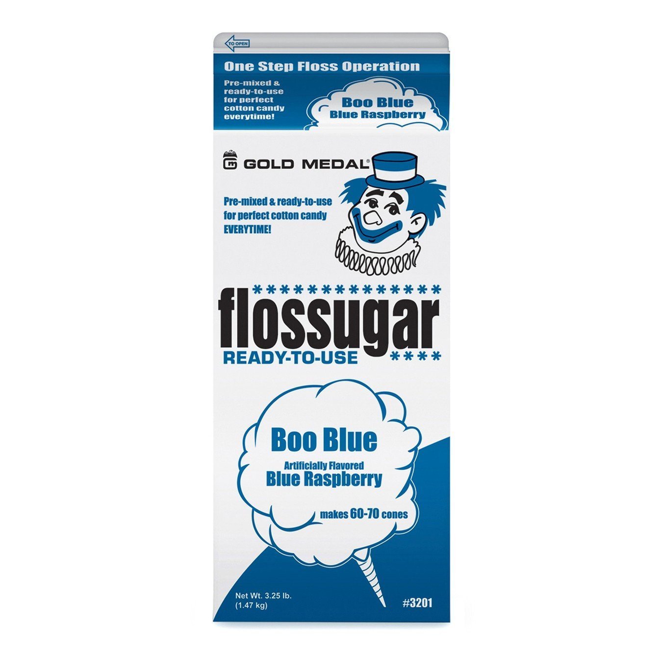Flossugar Candy Floss Sugar 1.47kg