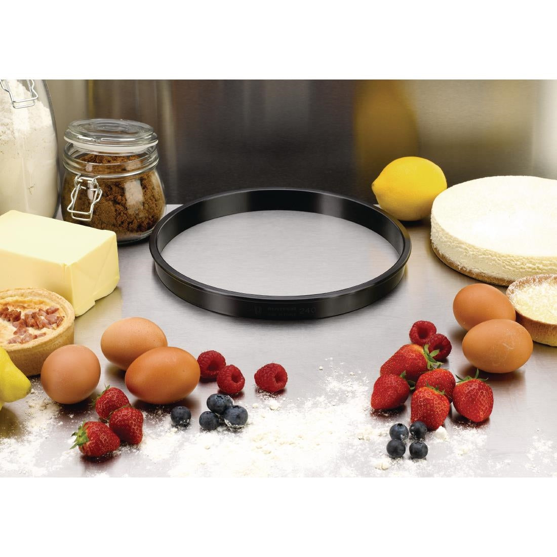 Matfer Bourgeat Exoglass Tart Ring 240mm