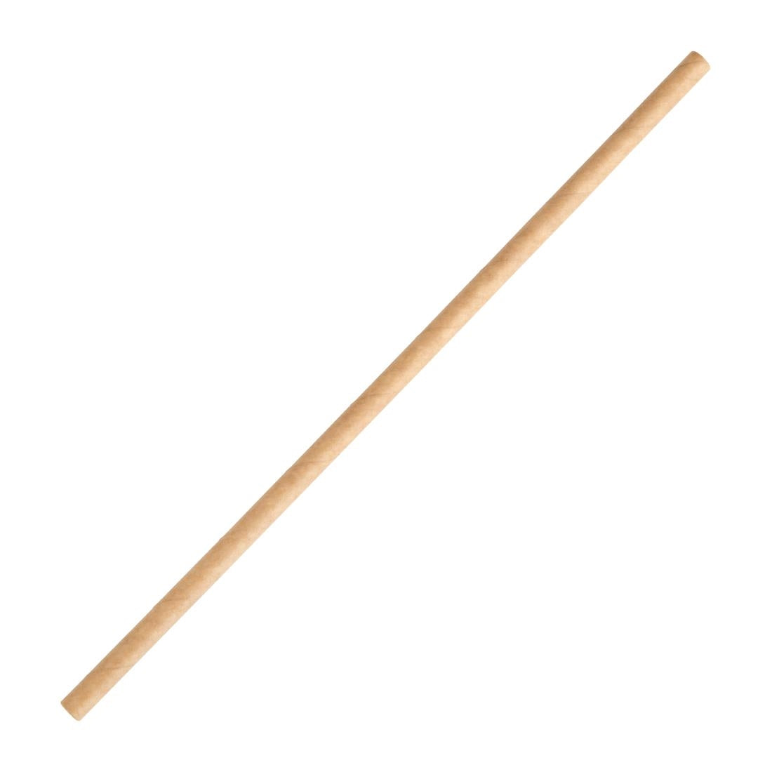 Fiesta Compostable Paper Straws Kraft (250 Pack)