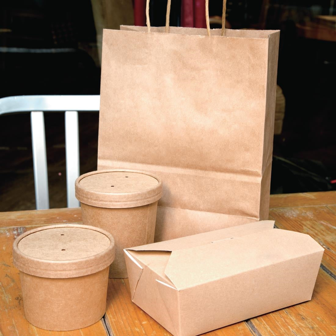 Fiesta Compostable Soup Containers 98mm 340ml / 12oz (500 Pack)