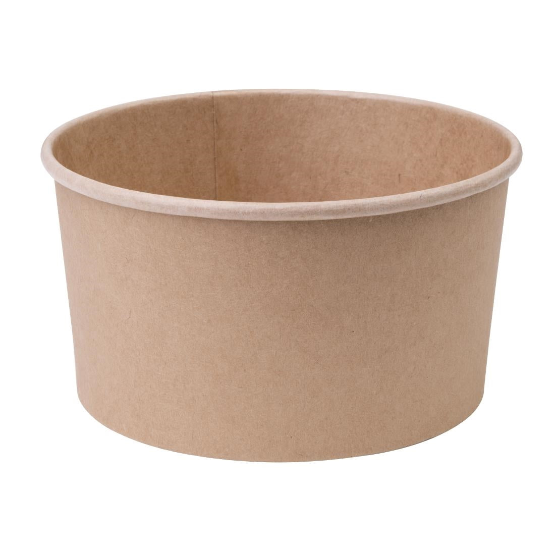 Fiesta Compostable Round Kraft Salad Bowls 1000ml / 35oz (300 Pack)