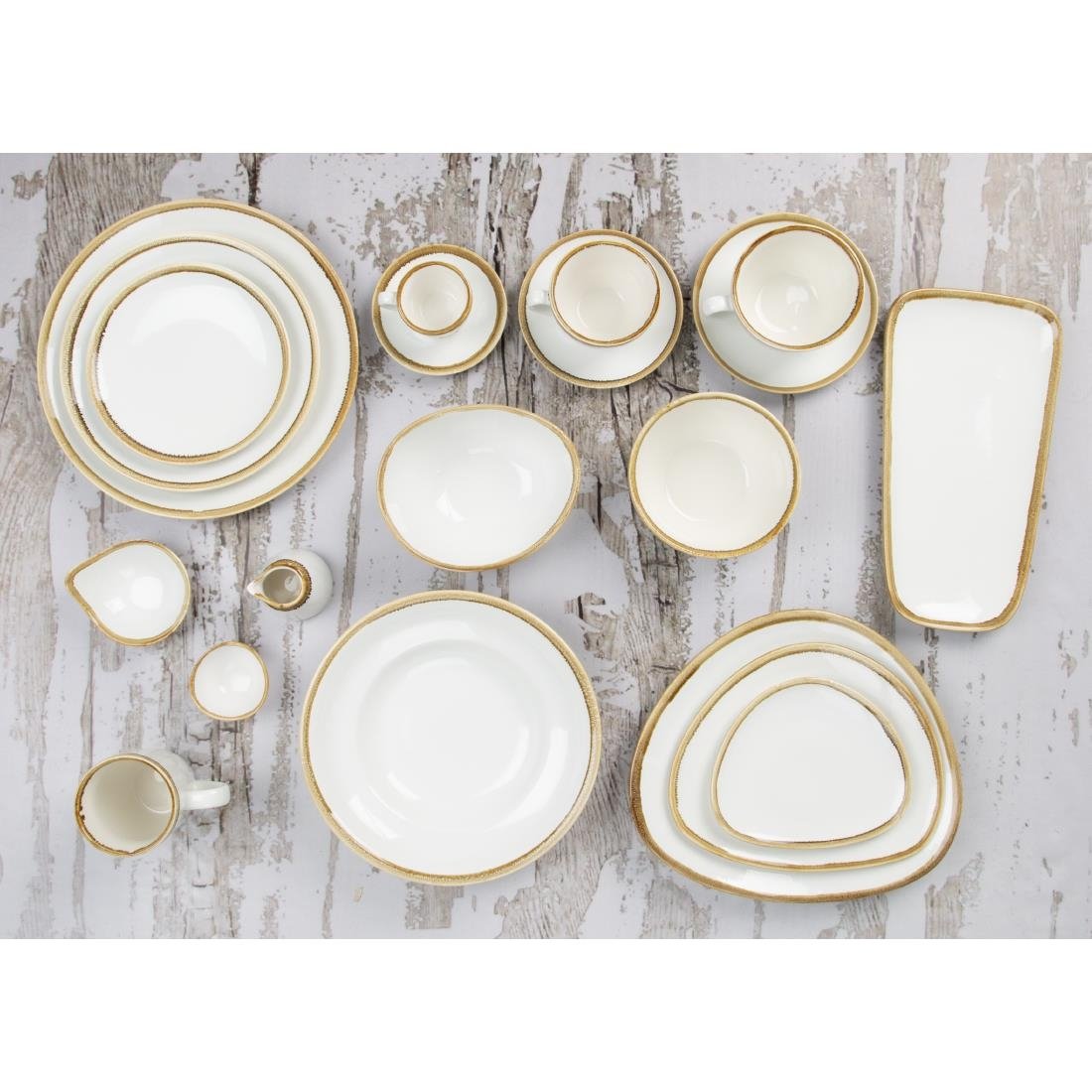 Olympia Kiln Platter Chalk 295mm (Pack of 4)