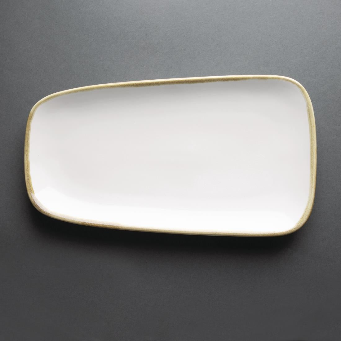 Olympia Kiln Platter Chalk 335mm (Pack of 4)