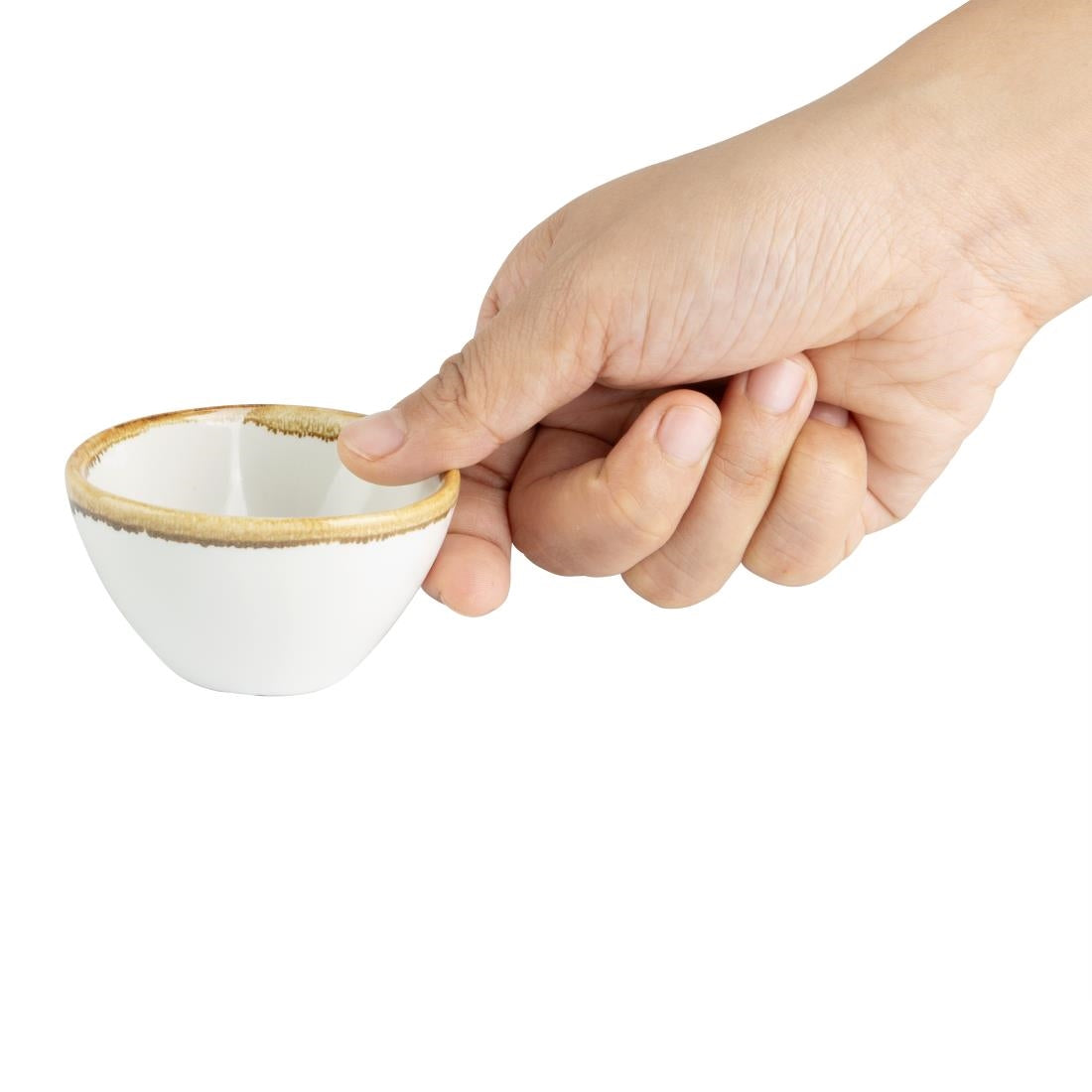 Olympia Kiln Round Dipping Pot Chalk 68mm 50ml (12 Pack)