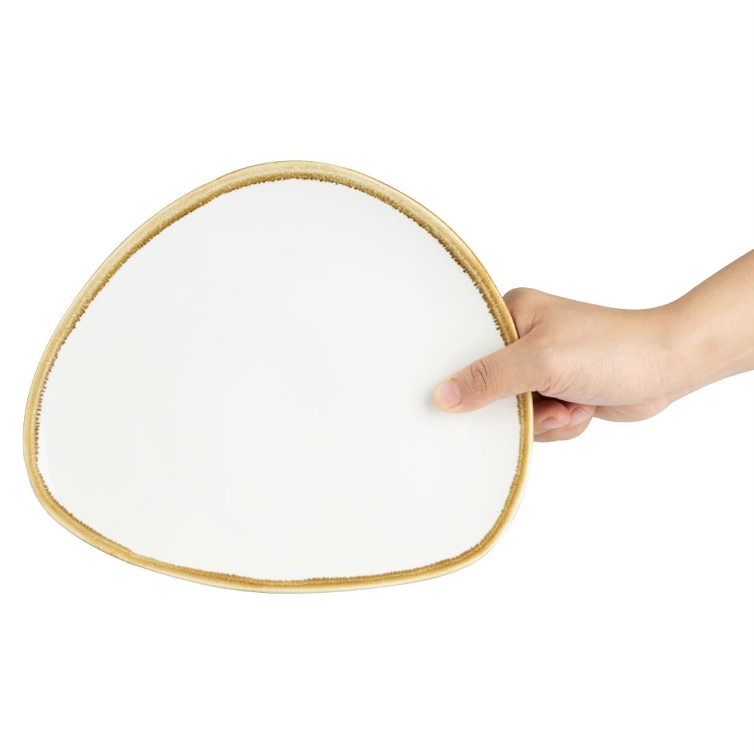 Olympia Kiln Triangular Plate Chalk 230mm (6 Pack)