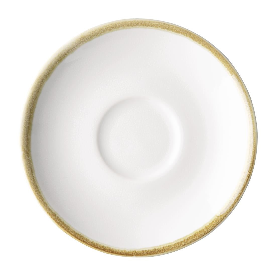 Olympia Kiln Espresso Cup Saucer Chalk 115mm (6 Pack)