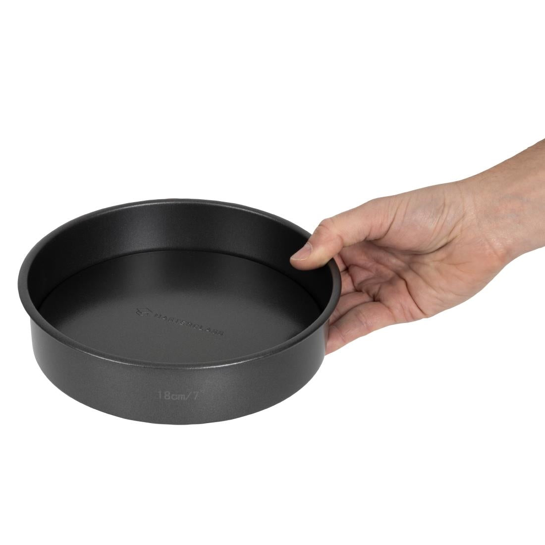 Masterclass Non-Stick Loose Base Round Sandwich Pan 180mm