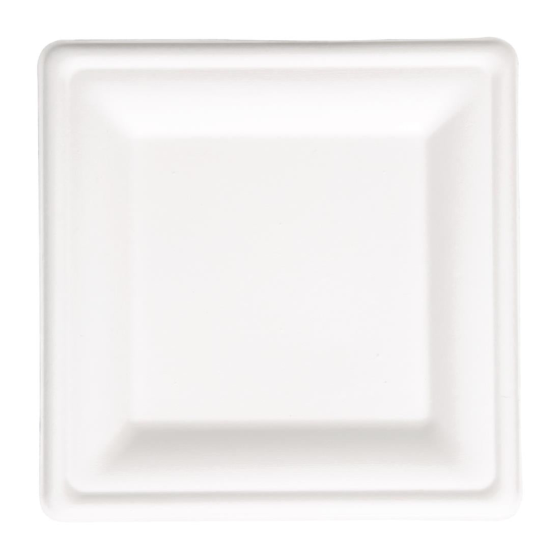 Fiesta Compostable Bagasse Square Plates 261mm (50 Pack)