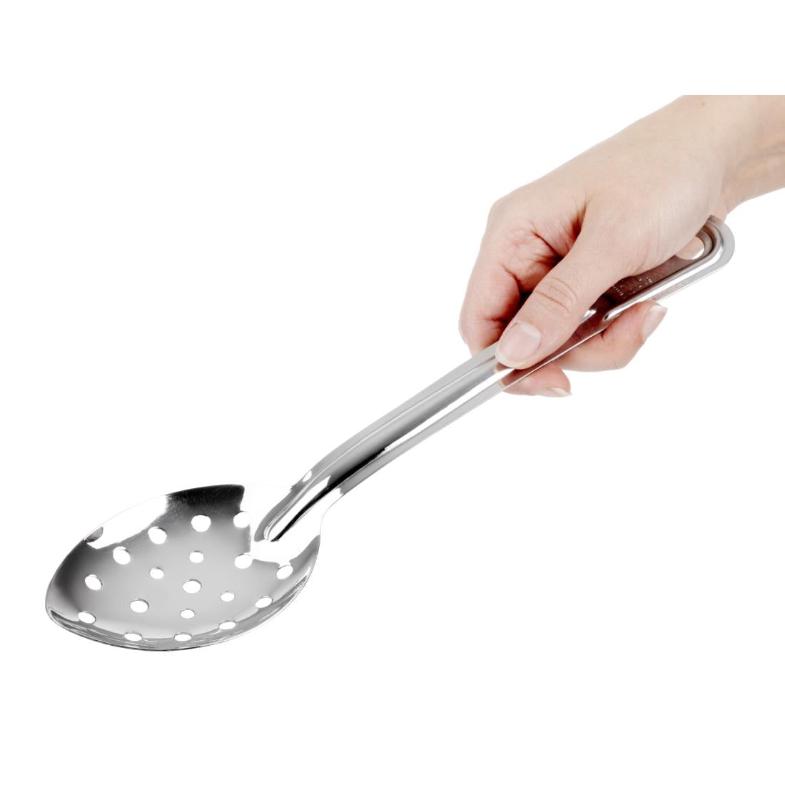 Nisbets Essentials Perforated Serving Spoon 11''