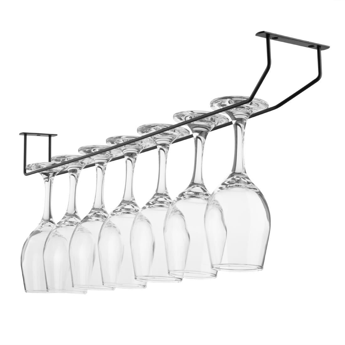 Olympia Wine Glass Rack Black 610mm