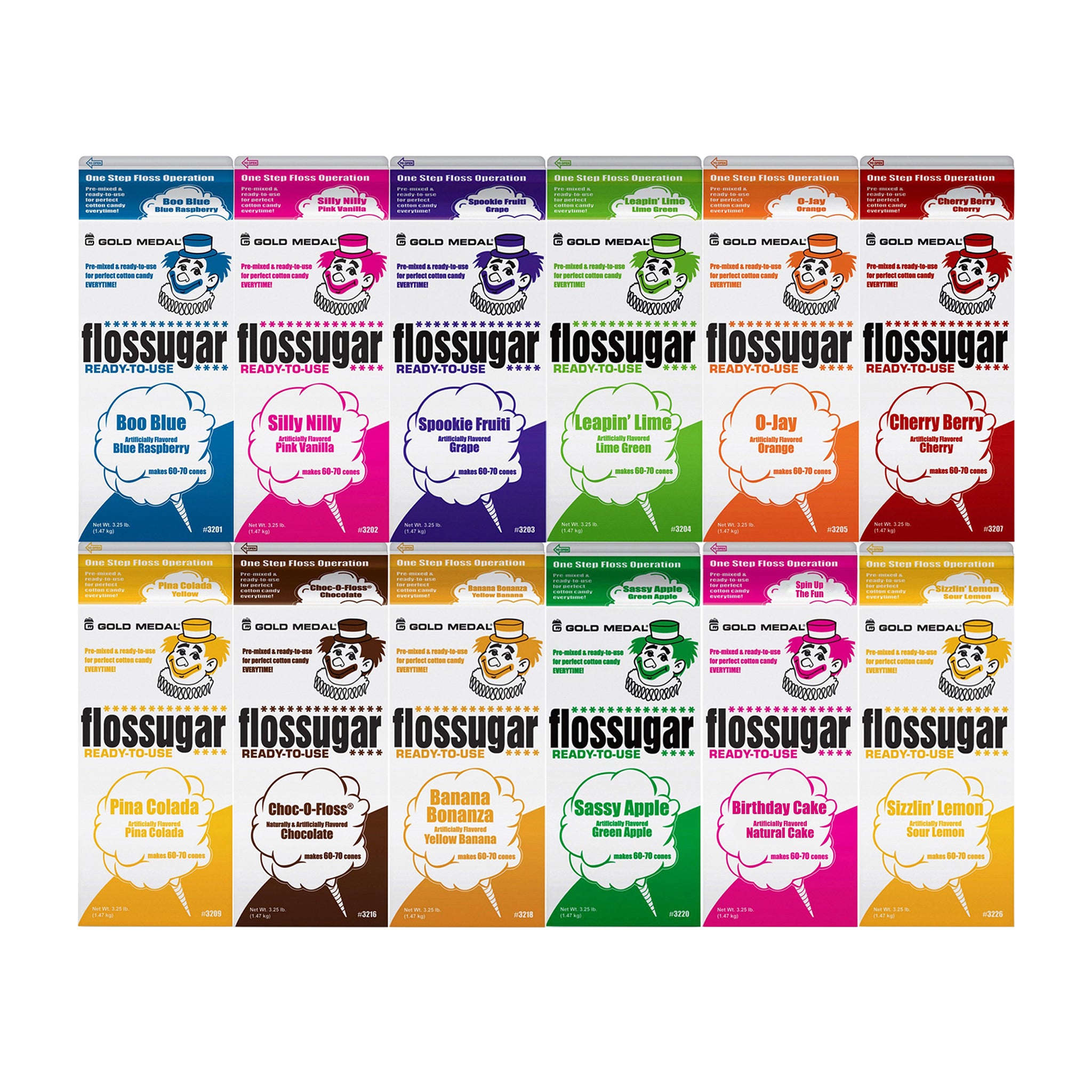 Flossugar Candy Floss Sugar 1.47kg