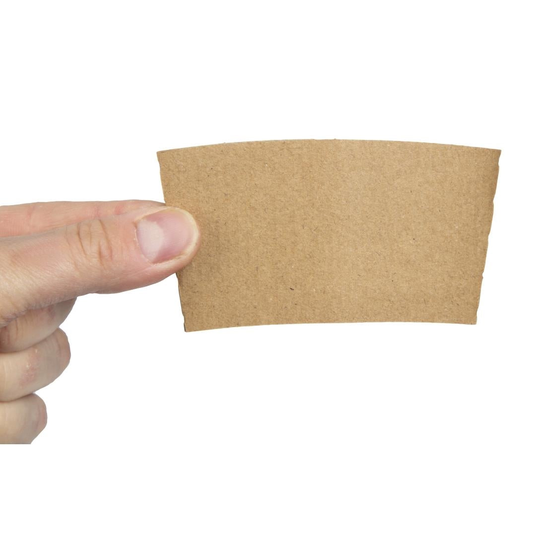 Fiesta Recyclable Corrugated Cup Sleeves for 8oz Cup (1000 Pack)