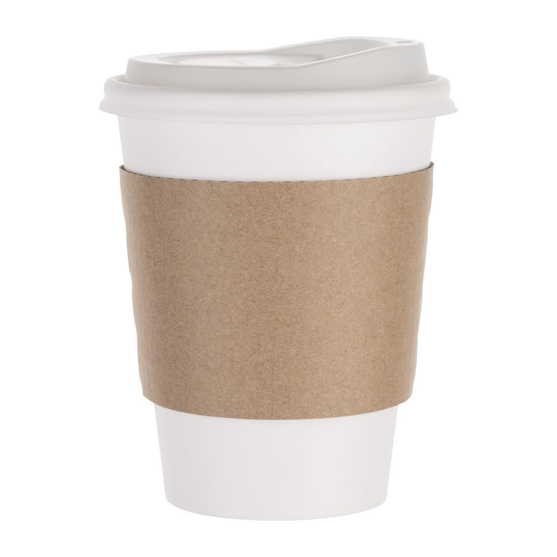 Fiesta Recyclable Corrugated Cup Sleeves for 12/16oz Cups (1000 Pack)