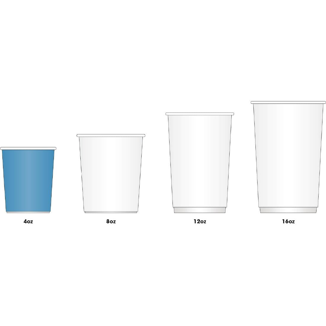Fiesta Recyclable Espresso Cups Single Wall Black (1000 Pack)