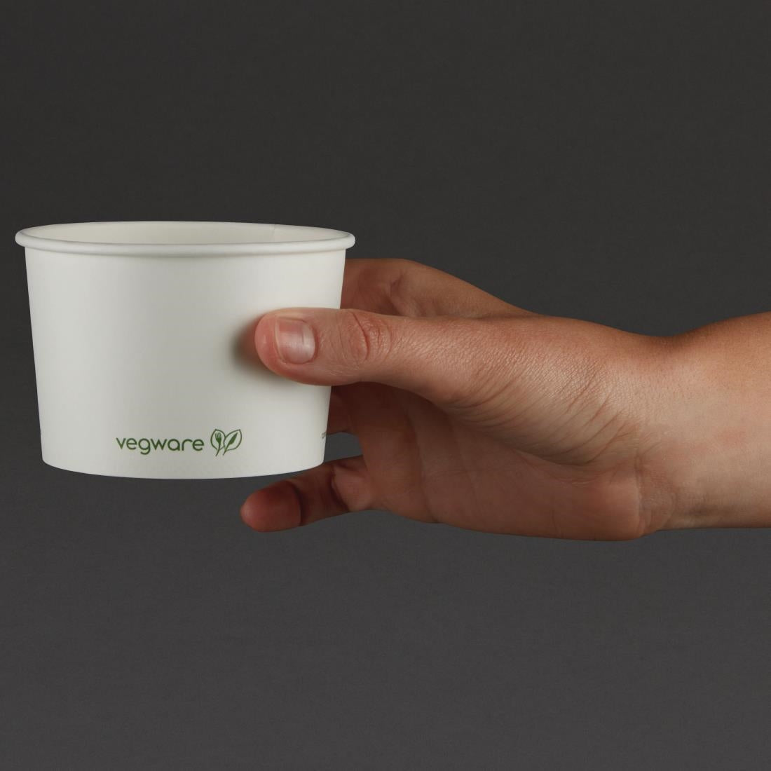 Vegware Compostable Hot Food Pots 230ml / 8oz (1000 pack)