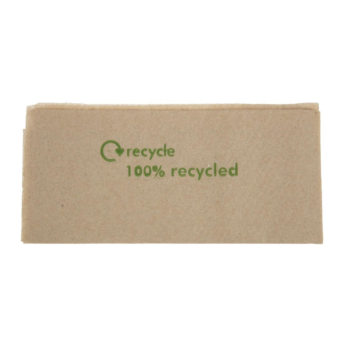 Swantex Recycled Lunch Napkin Kraft 32x30cm 1ply Pre-Folded (6000 Pack)