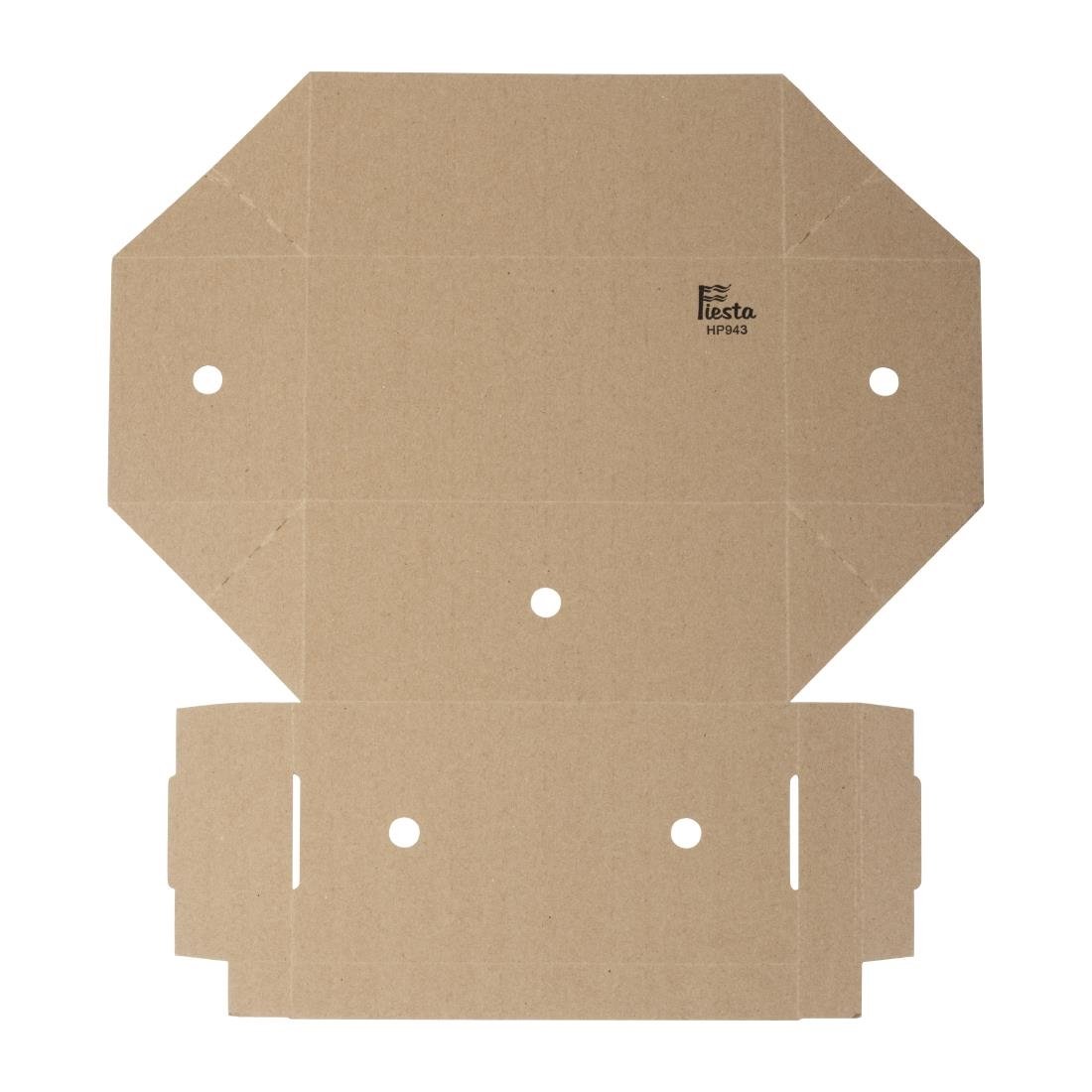 Fiesta Compostable Fold-Out Takeaway Boxes (100 Pack)