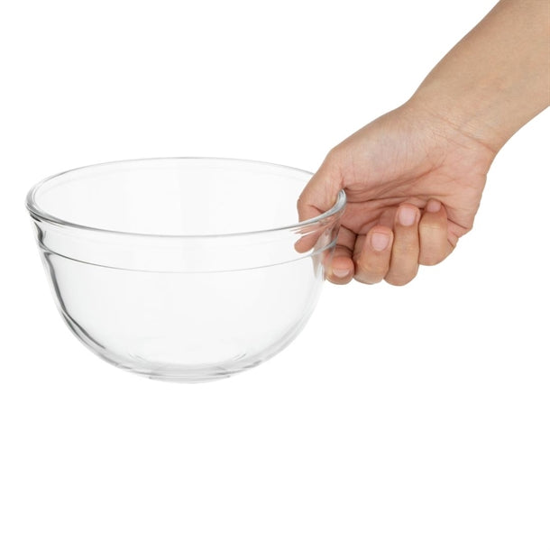 Vogue Glass Bowl 1Ltr