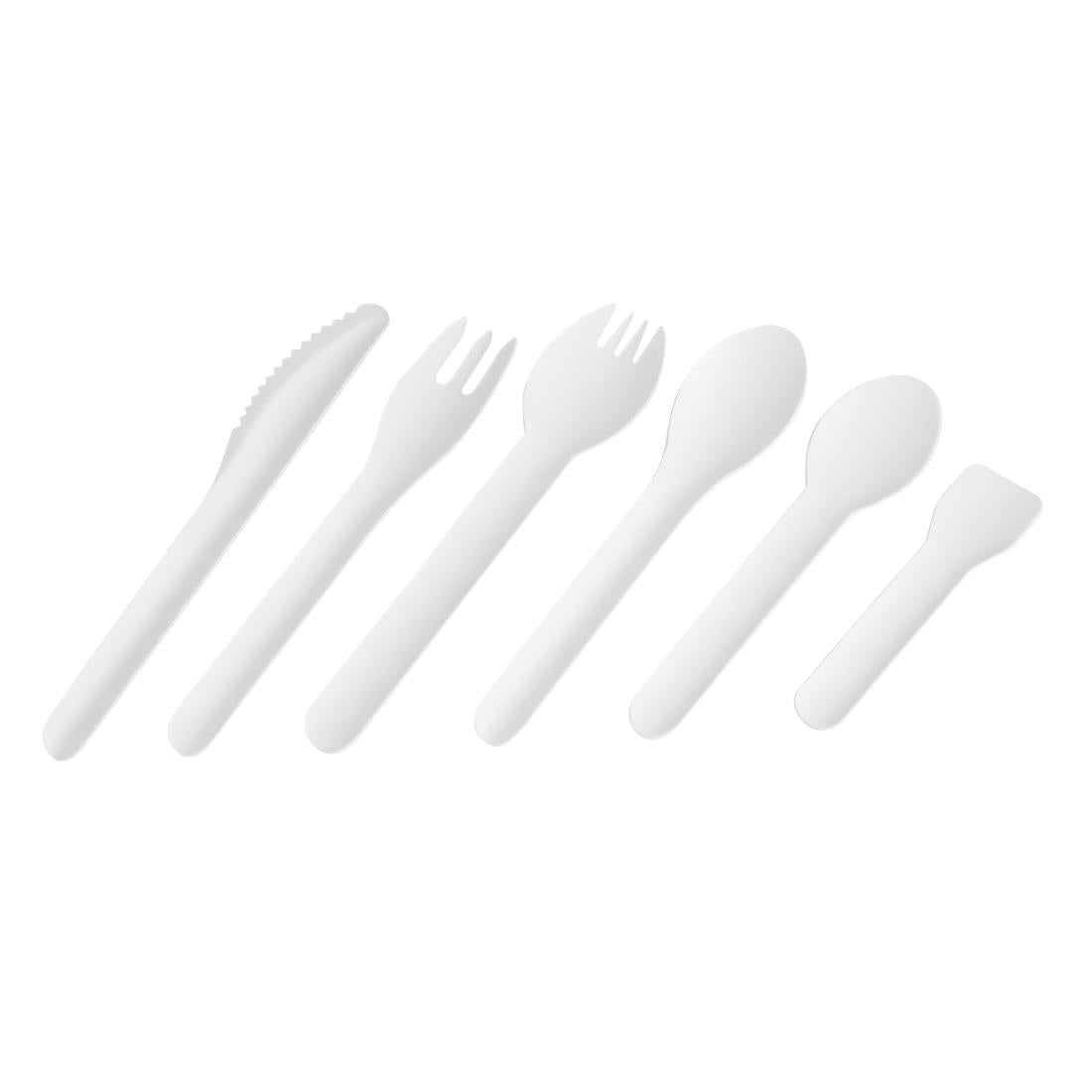 Fiesta Compostable Paper Spoons 150mm (100 Pack)
