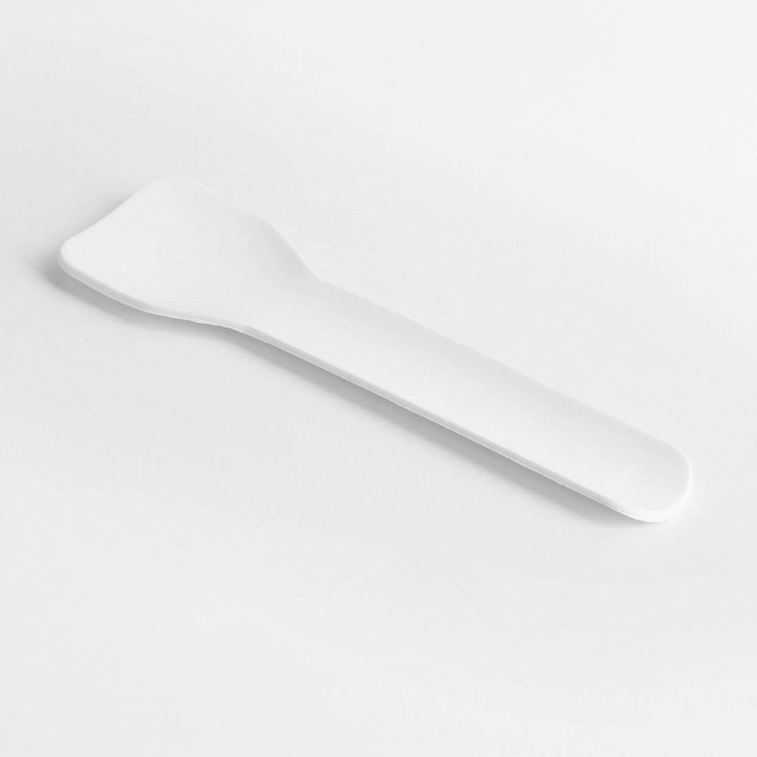 Fiesta Compostable Paper Ice Cream Spoons 95mm (100 Pack)