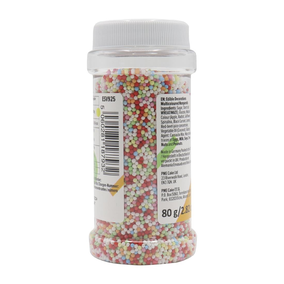 PME Multicoloured Nonpareils 100s & 1000s 80g
