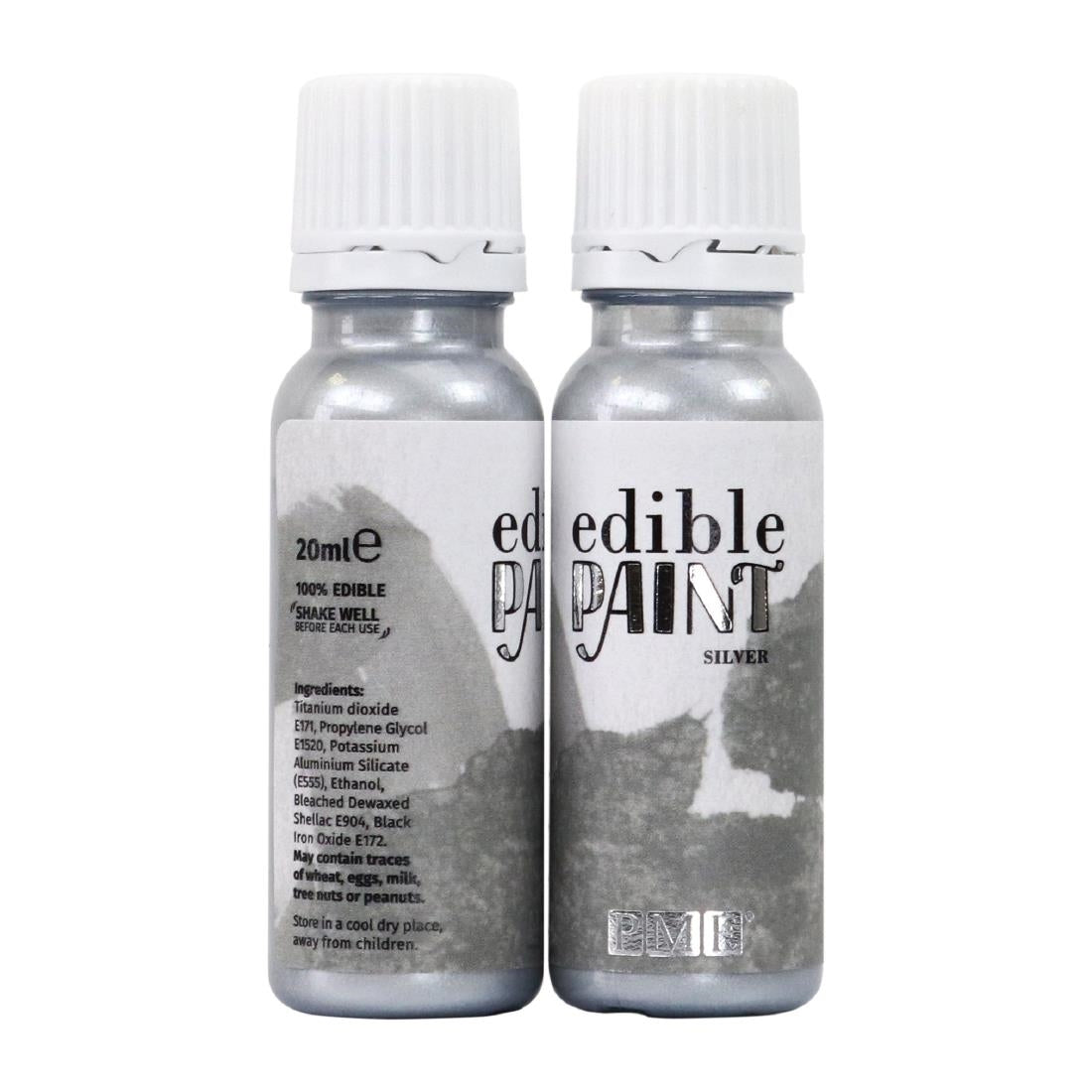 PME Edible Paint 20g - Silver