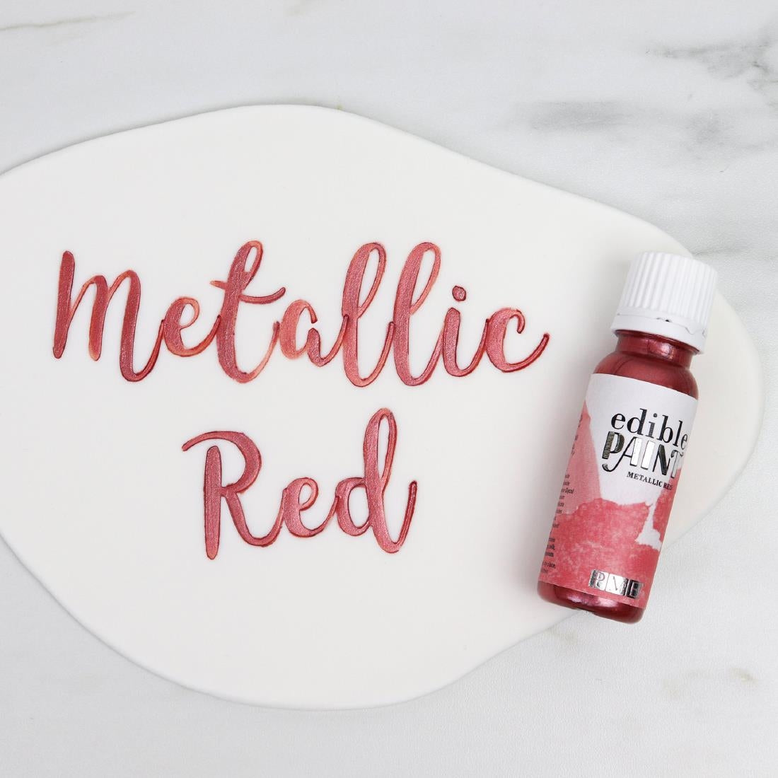 PME Edible Paint 20g - Metallic Red