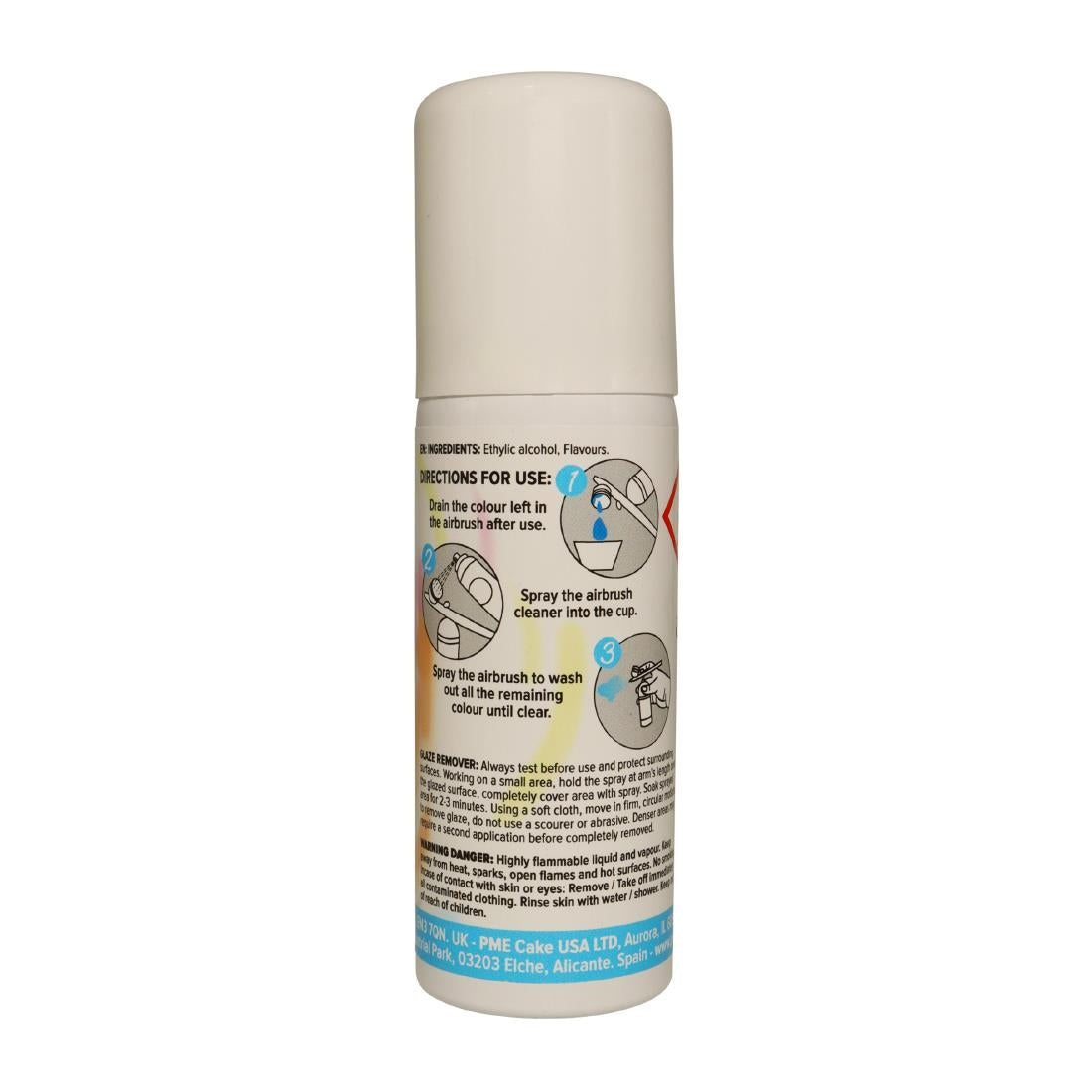 PME Airbrush Colour Airbrush and Glaze Cleaner 50ml